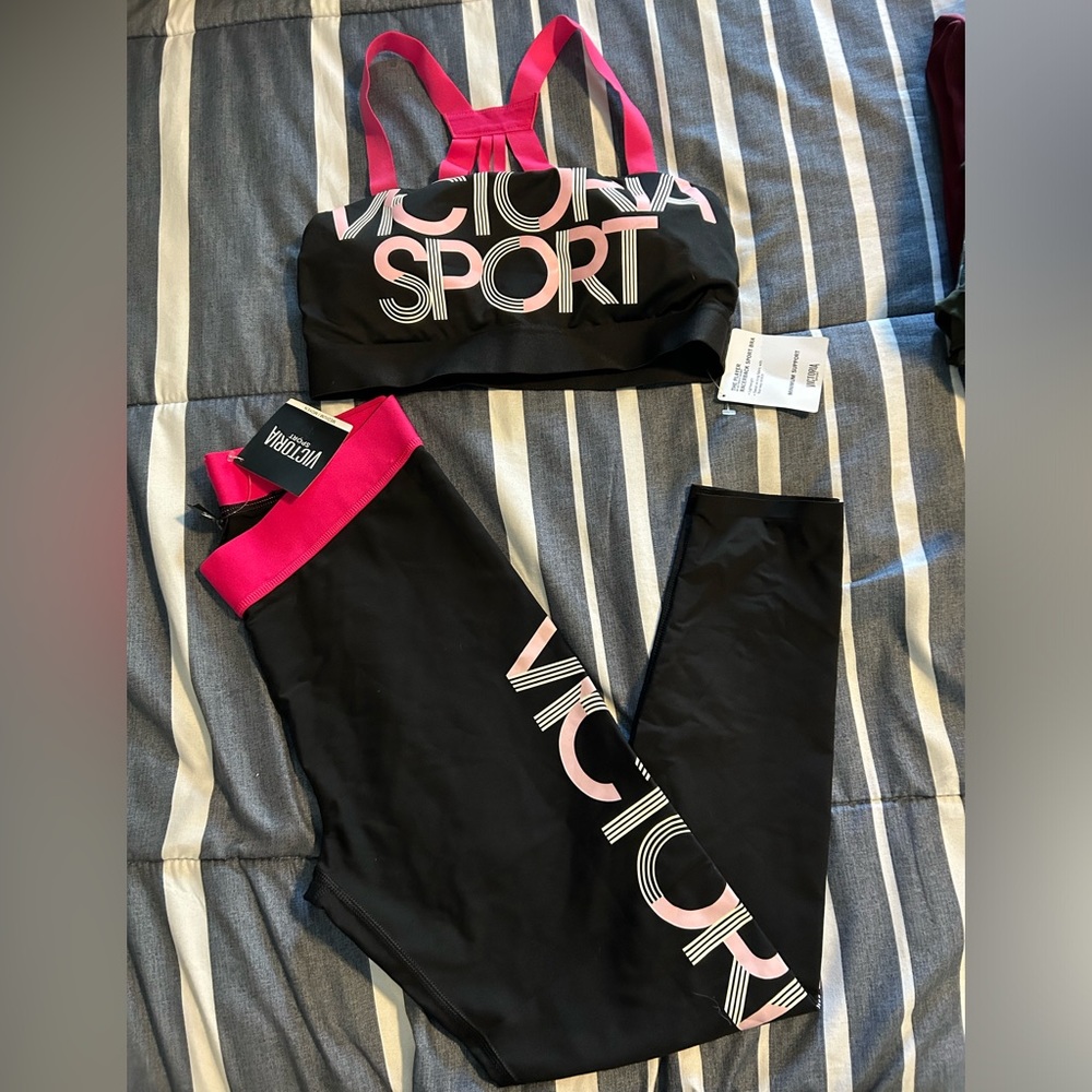 Victoria’s Secret sport  legging sport bra set small nwot